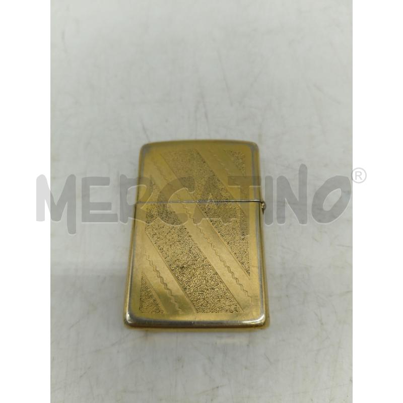 ACCENDINO ZIPPO GOLD PLATE ANNI 80 | Mercatino dell'Usato Sandigliano 2