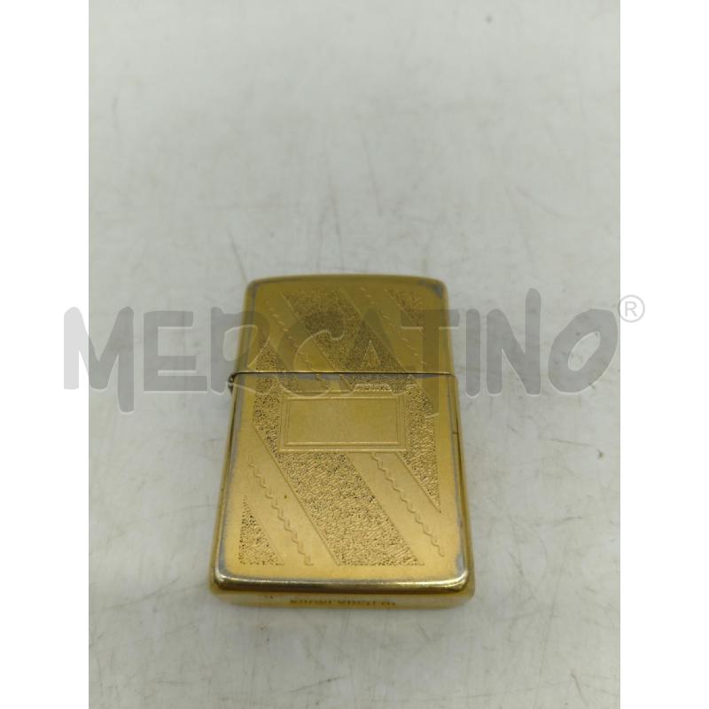 ACCENDINO ZIPPO GOLD PLATE ANNI 80 | Mercatino dell'Usato Sandigliano 3