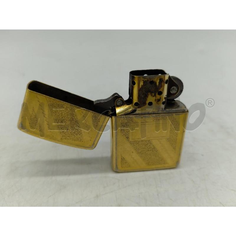 ACCENDINO ZIPPO GOLD PLATE ANNI 80 | Mercatino dell'Usato Sandigliano 4