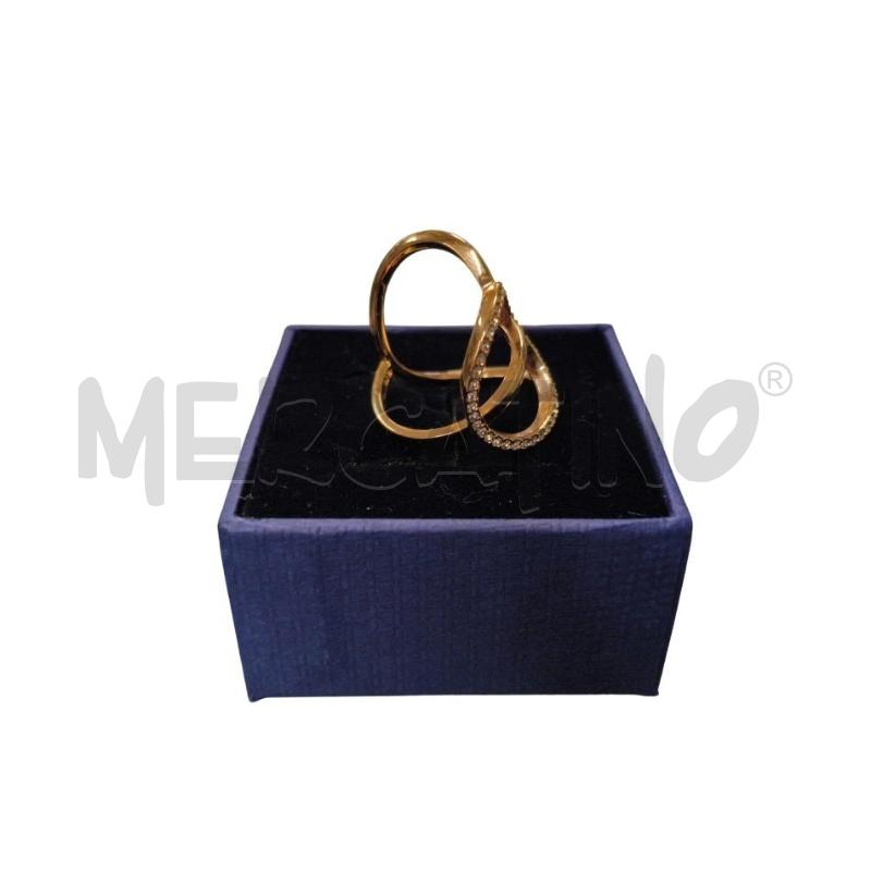 ANELLO DONNA SWAROVSKI DORATO+BRILL SWAROVSKI | Mercatino dell'Usato Sandigliano 2