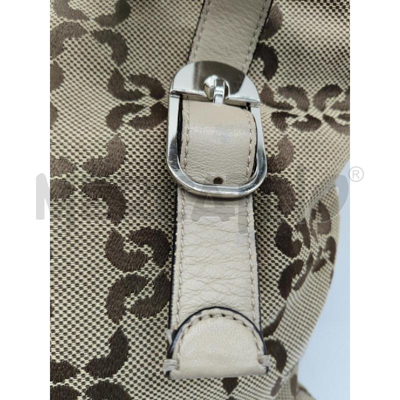 BORSA COCCINELLE BEIGE E MARRONE  | Mercatino dell'Usato Sandigliano 3