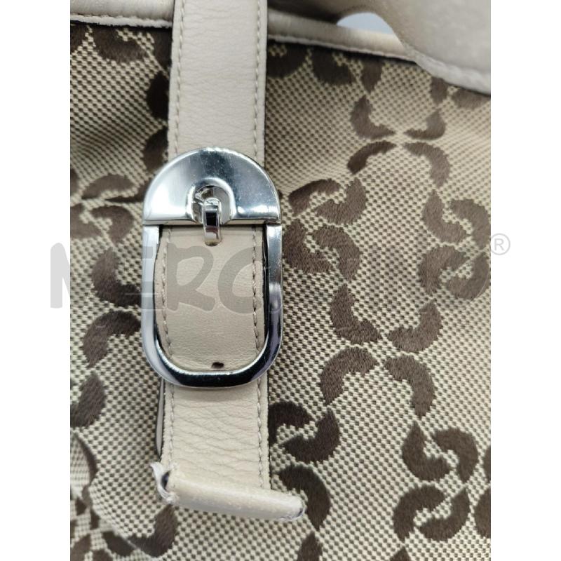 BORSA COCCINELLE BEIGE E MARRONE  | Mercatino dell'Usato Sandigliano 4