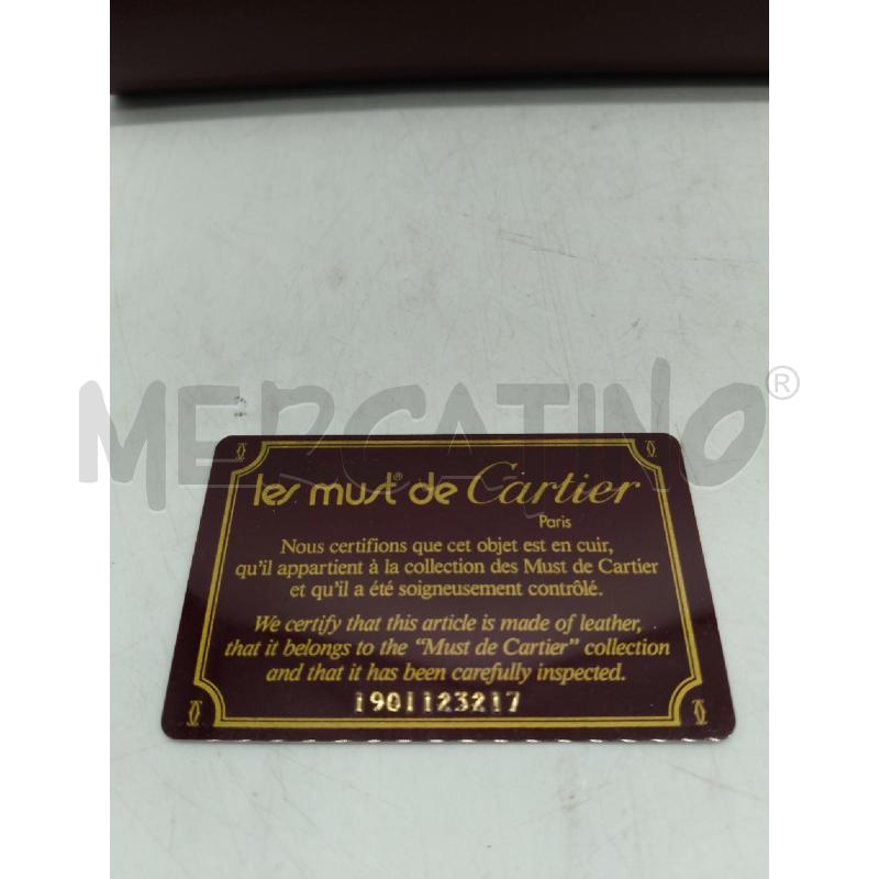 BORSA D.LES MUST CARTIER POCHETTE | Mercatino dell'Usato Sandigliano 3