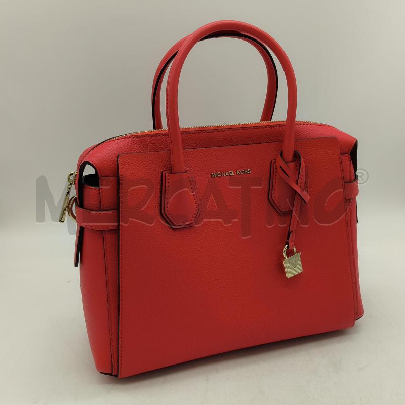 BORSA D.MICHAEL KORS ROSSO DORATO | Mercatino dell'Usato Sandigliano 1