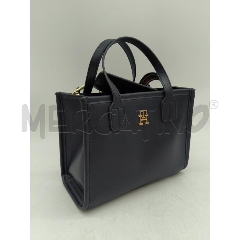BORSA D.TOMMY HILFIGHER BLU  | Mercatino dell'Usato Sandigliano 1