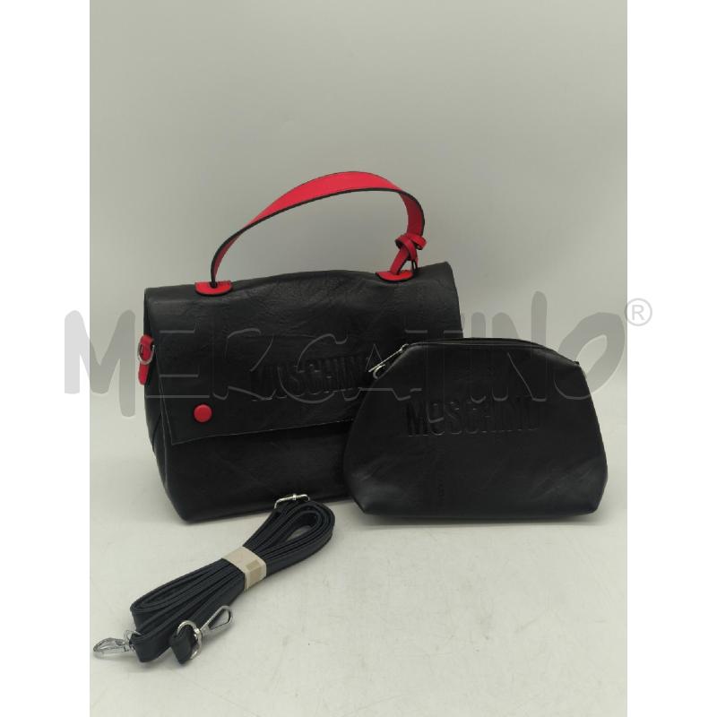 BORSA D. MOSCHINO NERA E ROSSA | Mercatino dell'Usato Sandigliano 2
