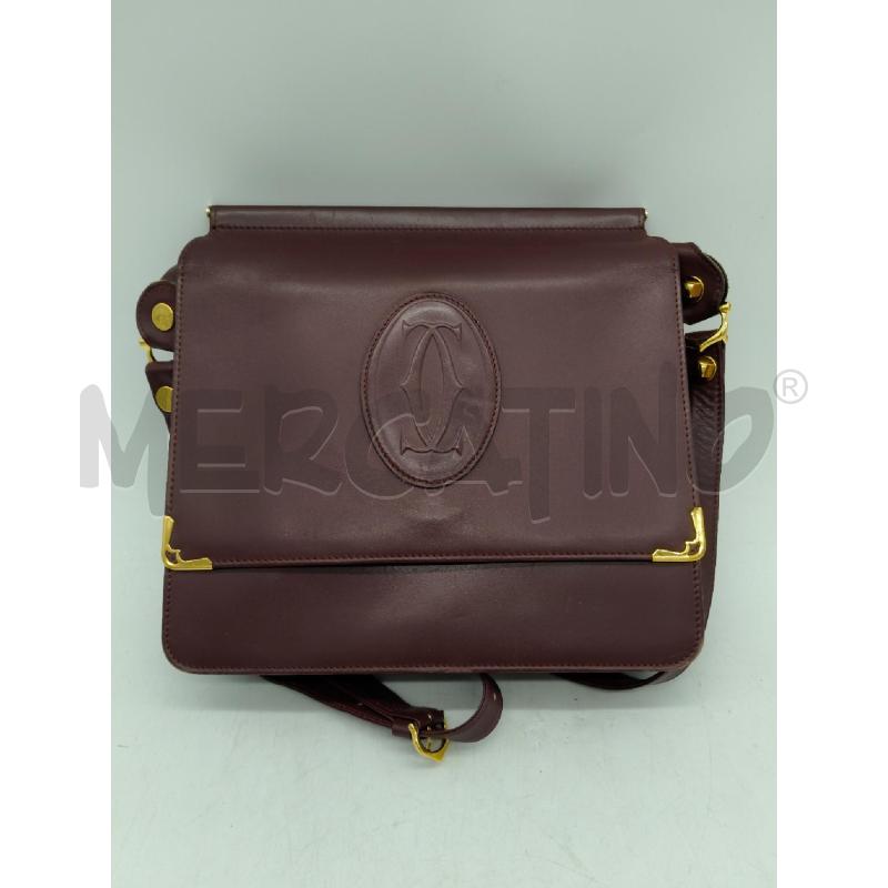 BORSA DONNA CARTIER BORDEAUX  | Mercatino dell'Usato Sandigliano 2