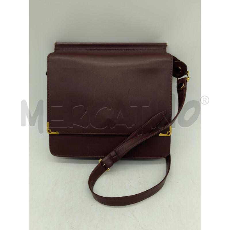 BORSA DONNA CARTIER BORDEAUX  | Mercatino dell'Usato Sandigliano 3