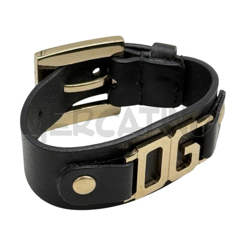 BRACCIALE DOLCE & GABBANA CUOIO LOGO | Mercatino dell'Usato Sandigliano 1