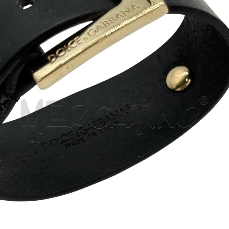 BRACCIALE DOLCE & GABBANA CUOIO LOGO | Mercatino dell'Usato Sandigliano 5
