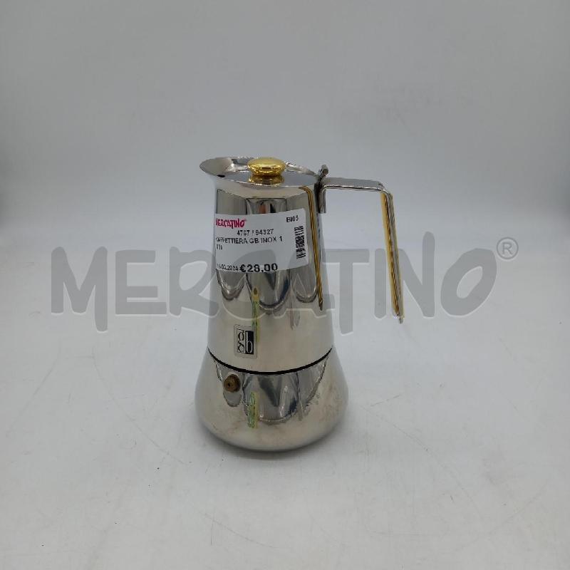 CAFFETTIERA GB INOX 18/10 | Mercatino dell'Usato Sandigliano 1