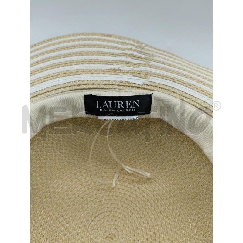 CAPPELLO D.RALPH LAUREN BEIGE BIANCO | Mercatino dell'Usato Sandigliano 4