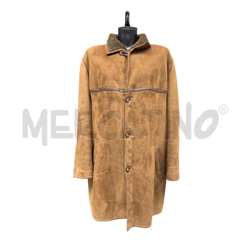 CAPPOTTO D.48/50 SHEARLING MARRONE  | Mercatino dell'Usato Sandigliano 1
