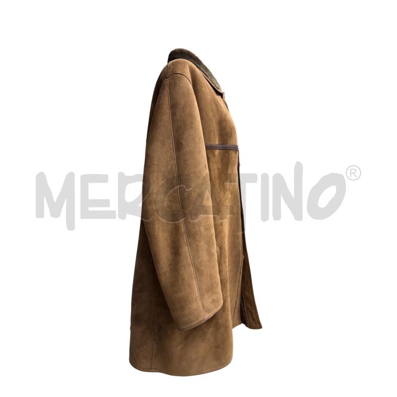 CAPPOTTO D.48/50 SHEARLING MARRONE  | Mercatino dell'Usato Sandigliano 2