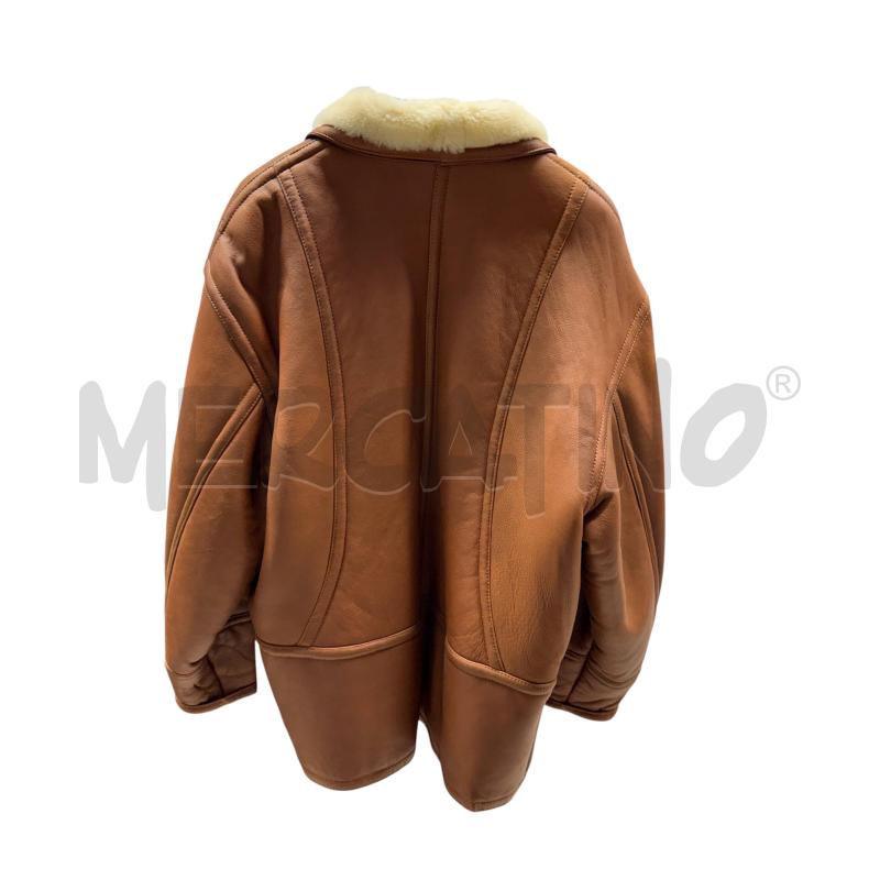 CAPPOTTO D.48 SHEARLING CONBIPEL MARRONE | Mercatino dell'Usato Sandigliano 2
