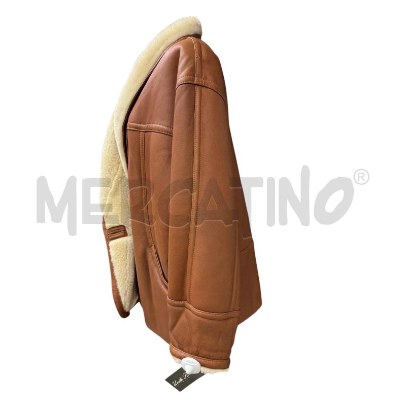 CAPPOTTO D.48 SHEARLING CONBIPEL MARRONE | Mercatino dell'Usato Sandigliano 4