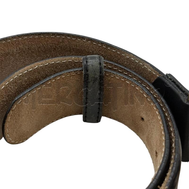 CINTURA GUCCI CON LOGO DORATO | Mercatino dell'Usato Sandigliano 4
