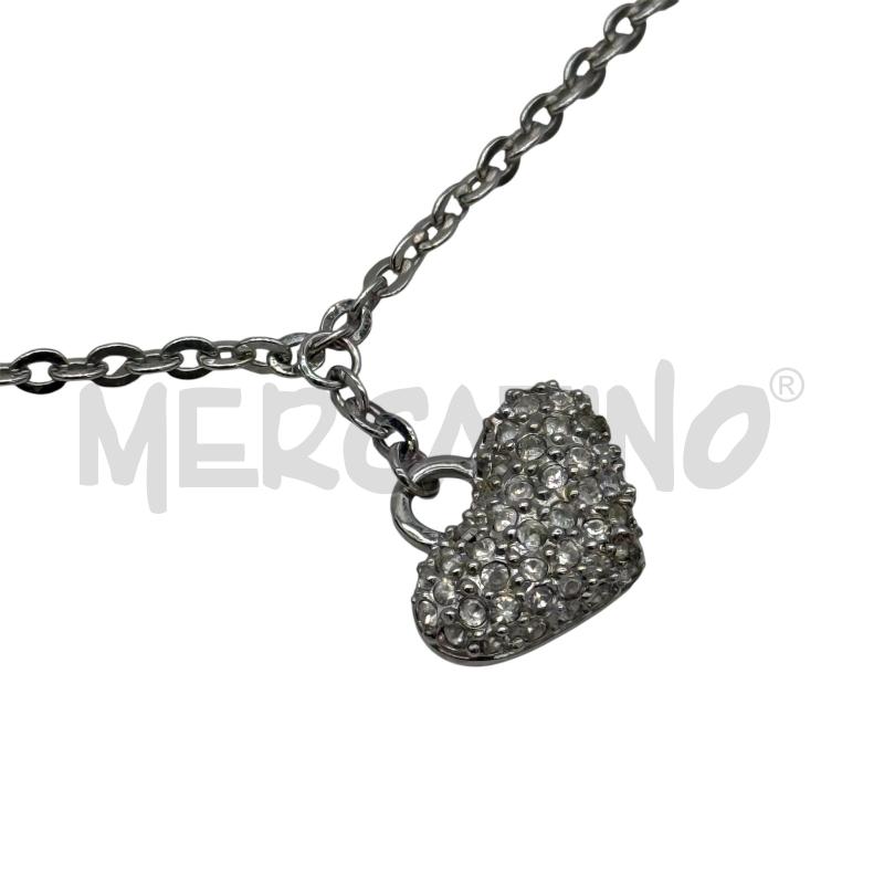 COLLANA SWAROVSKI COND CENTRALE PEND ROSA | Mercatino dell'Usato Sandigliano 3