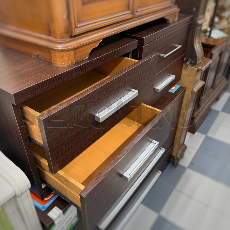 COMODINI COPPIA LEGNO MARRONE | Mercatino dell'Usato Sandigliano 4