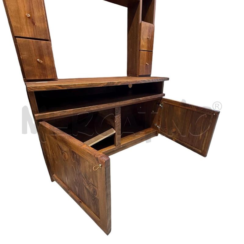 CREDENZA LEGNO MASS 4 CASS | Mercatino dell'Usato Sandigliano 4