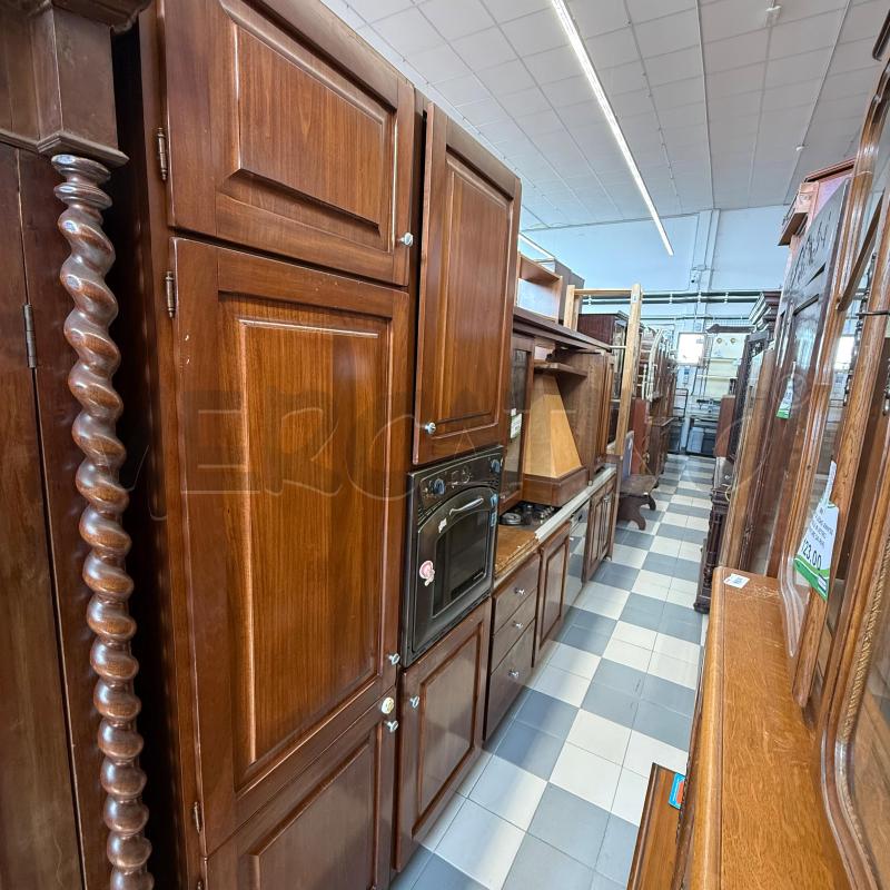 CUCINA LEGNO MASSELLO CON ELETTRODOMESTICI | Mercatino dell'Usato Sandigliano 4