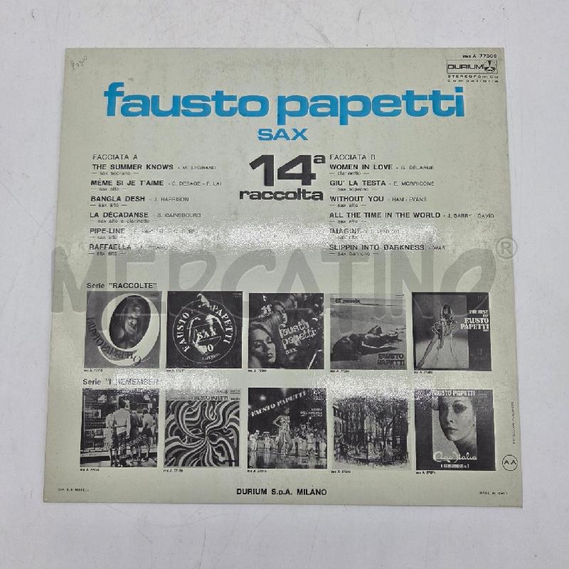 FAUSTO PAPETTI SAX | Mercatino dell'Usato Sandigliano 2