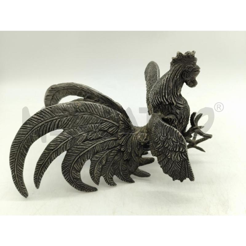 GALLO DA COMBATTIMENTO METALLO ANNI 70 | Mercatino dell'Usato Sandigliano 1