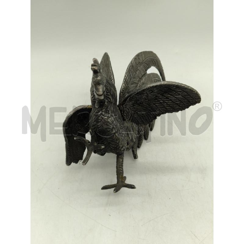 GALLO DA COMBATTIMENTO METALLO ANNI 70 | Mercatino dell'Usato Sandigliano 2