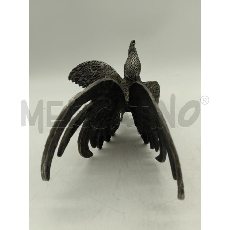 GALLO DA COMBATTIMENTO METALLO ANNI 70 | Mercatino dell'Usato Sandigliano 4