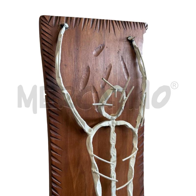 GESU HAND MADE FERRO SU BASE LEGNO | Mercatino dell'Usato Sandigliano 3