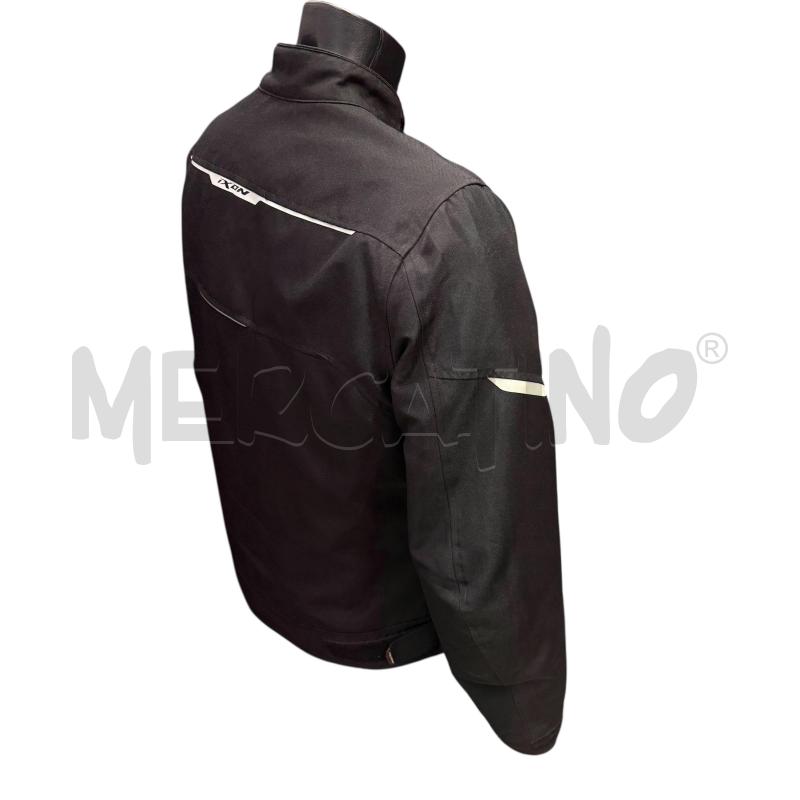 GIACCA MOTO IXON L NERA BIANCA | Mercatino dell'Usato Sandigliano 3