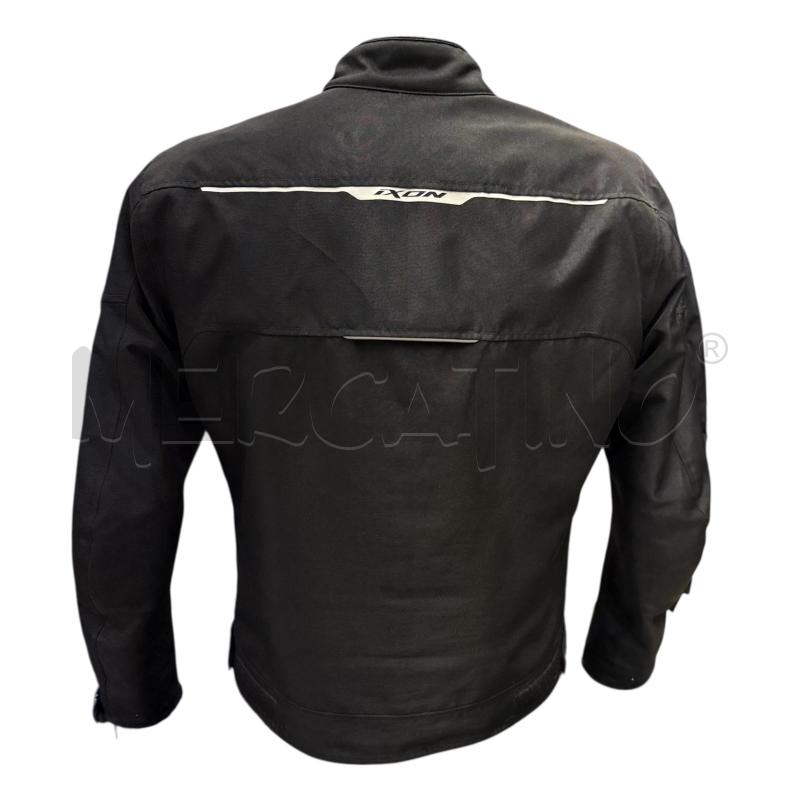 GIACCA MOTO IXON L NERA BIANCA | Mercatino dell'Usato Sandigliano 4