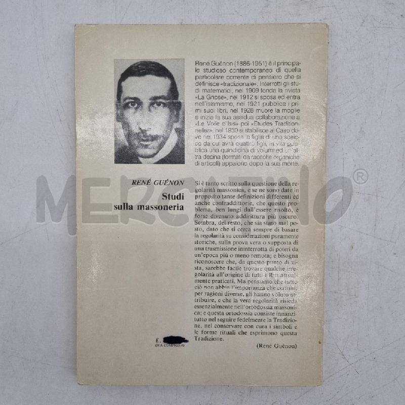 L. GUENON STUDI SULLA MASSONERIA | Mercatino dell'Usato Sandigliano 2