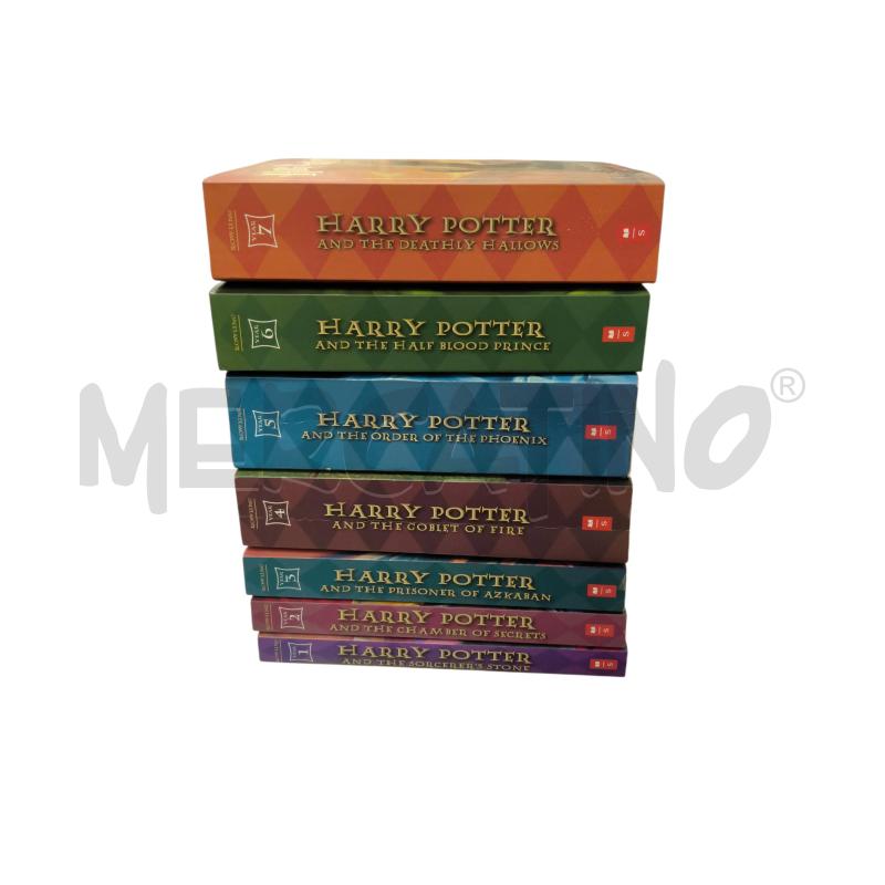 L. HARRY POTTER SERIE COMPLETA 7 VOLUMI EDIZIONE INGLESE SCHOLASTIC | Mercatino dell'Usato Sandigliano 1