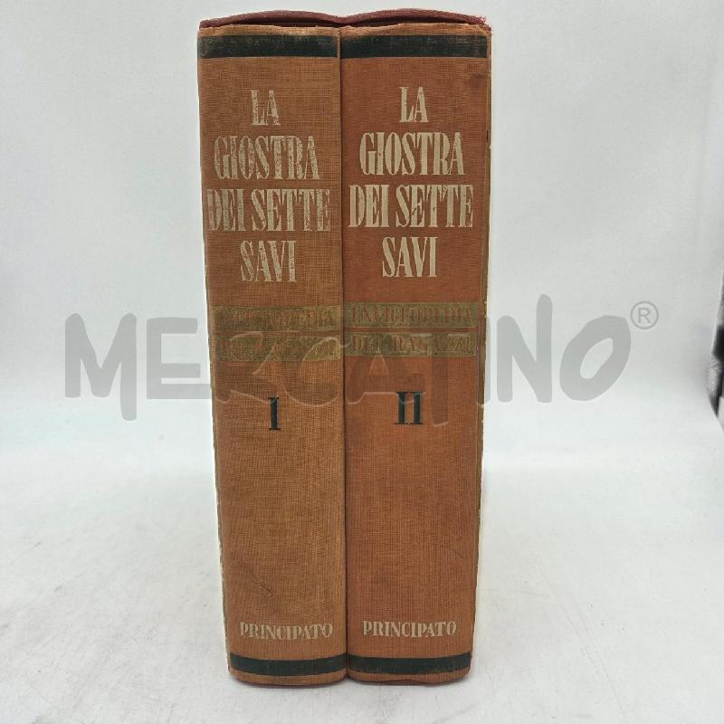 L. LA GIOSTRA DEI SETTE SAVI 2 VOLUMI | Mercatino dell'Usato Sandigliano 2