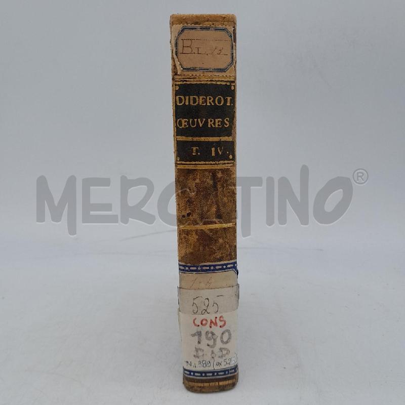 L. ON COMPLETE DES OEUVRES PHILOSOPHIQUES 1772  | Mercatino dell'Usato Sandigliano 5