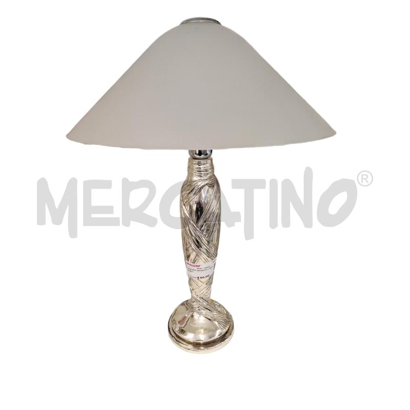 LAMPADA ARGENTO CAPP VETRO | Mercatino dell'Usato Sandigliano 1
