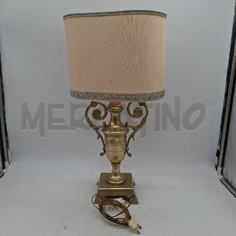 LAMPADA OTTONE DOPPIO MANICO ANTIQUARIATO | Mercatino dell'Usato Sandigliano 2
