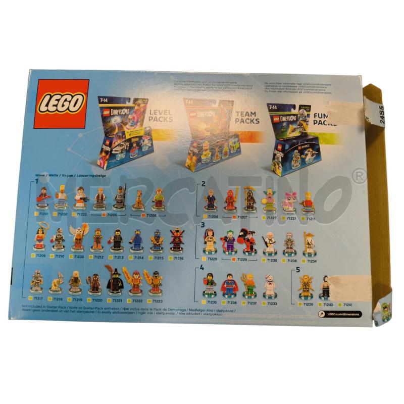 LEGO DIMENSIONS PS4 COMPLETO  | Mercatino dell'Usato Sandigliano 3