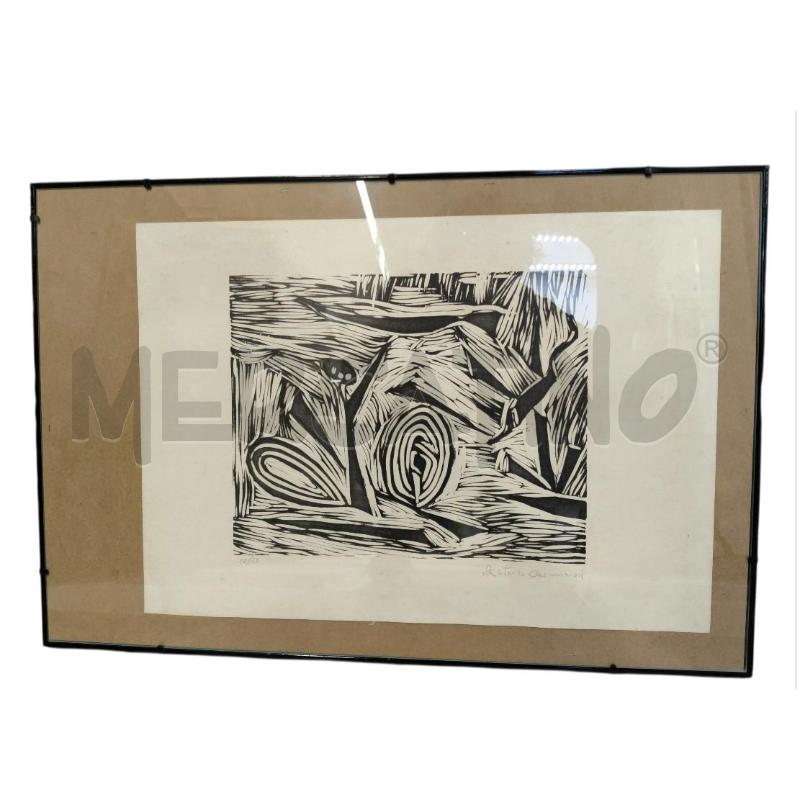 LITOGRAFIA ASTRATTA ARTURO CARMASSI | Mercatino dell'Usato Sandigliano 1