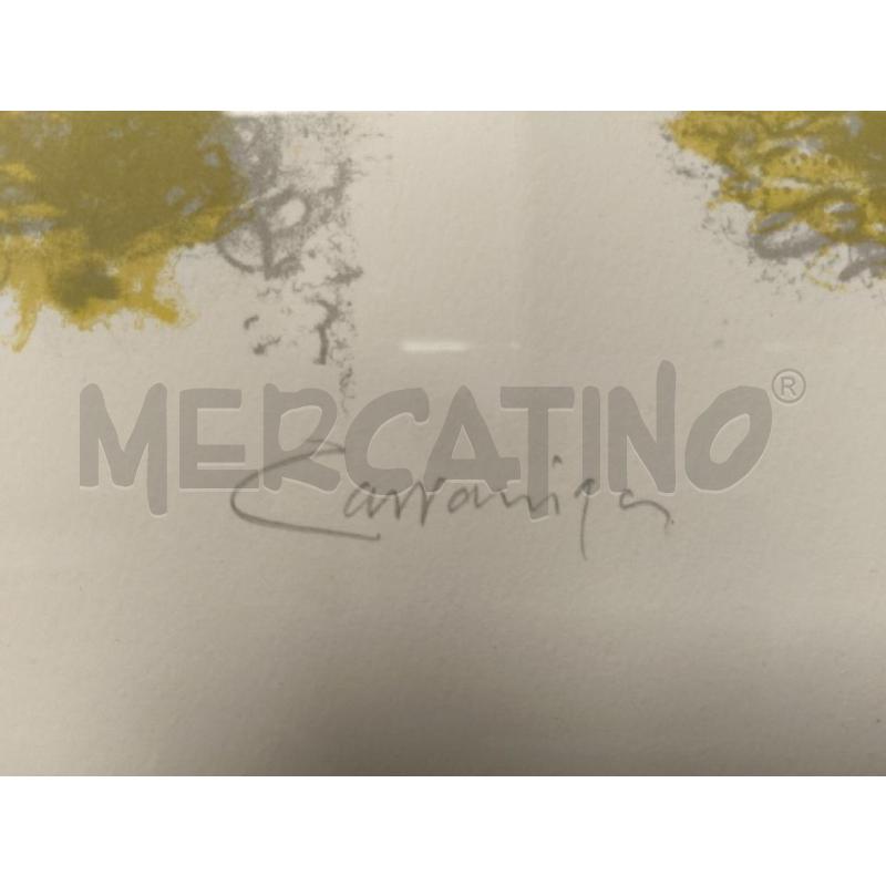 LITOGRAFIA ASTRATTA GIANCARLO CAZZANIGA | Mercatino dell'Usato Sandigliano 3