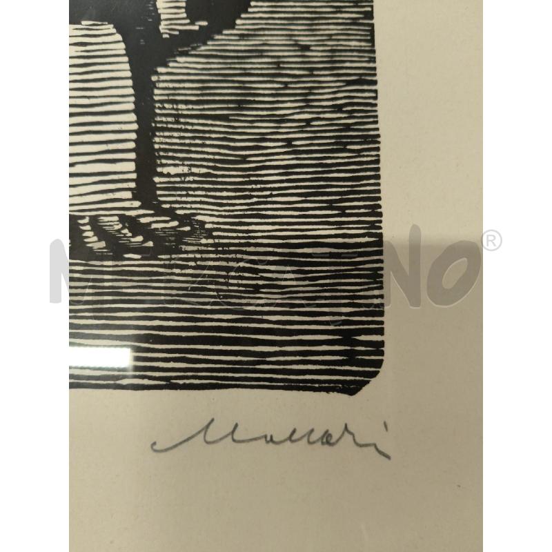 LITOGRAFIA FIGURE MINO MACCARI  | Mercatino dell'Usato Sandigliano 3