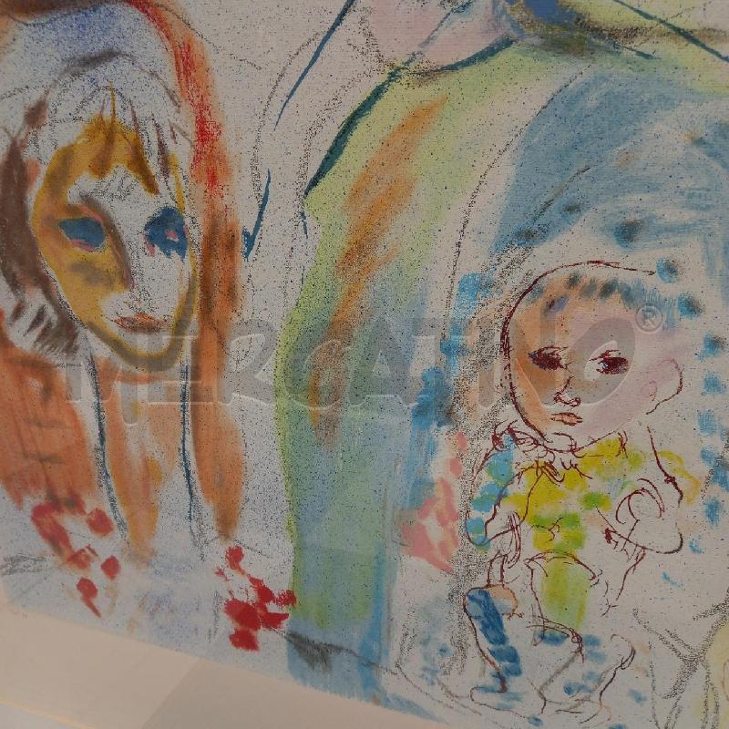 LITOGRAFIA TRE VOLTI TRECCANI  | Mercatino dell'Usato Sandigliano 3