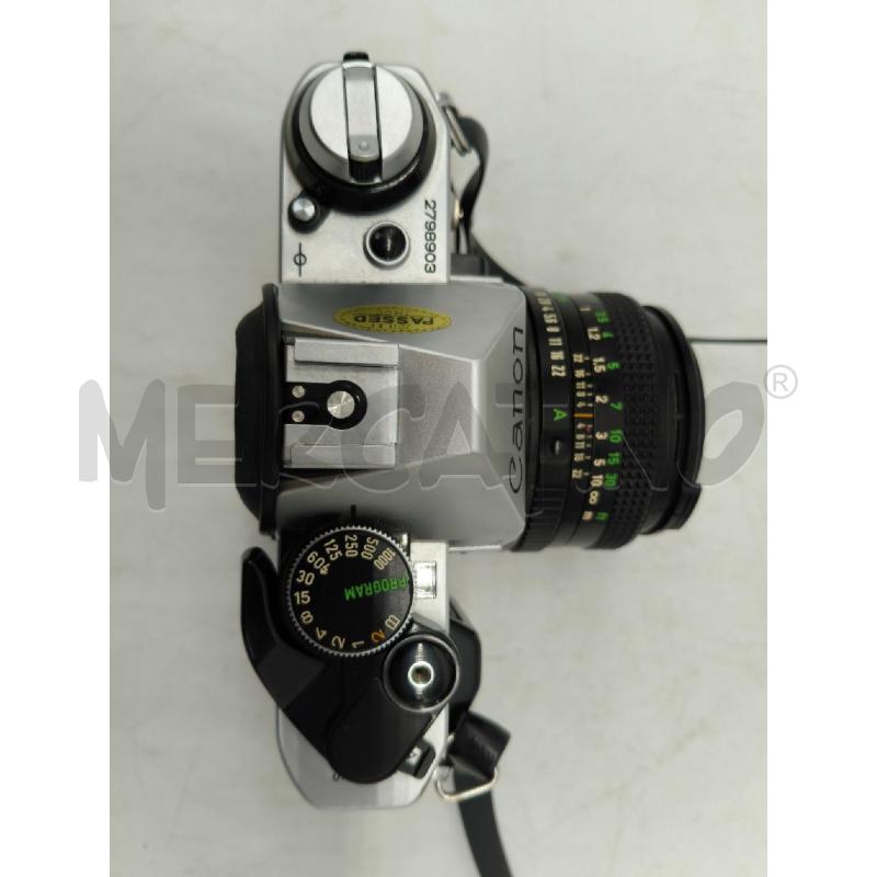 MACCHINA FOTOGRAFICA CANON AE-1 PROGRAM DA TEST CON FLASH HOLGON 280PC | Mercatino dell'Usato Sandigliano 4
