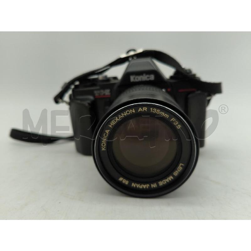 MACCHINA FOTOGRAFICA KONICA TC-X + OBBIETTIVO KONICA 135 MM | Mercatino dell'Usato Sandigliano 2