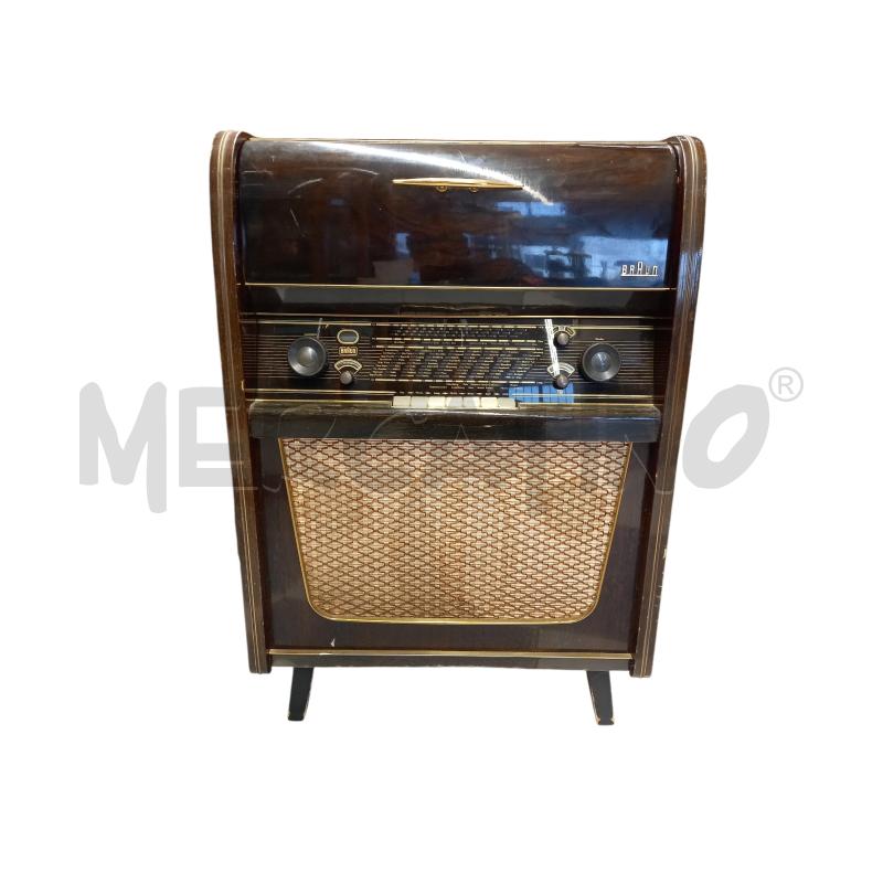 MOBILETTO GIRADISCHI BRAUN ANNI 50 | Mercatino dell'Usato Sandigliano 1