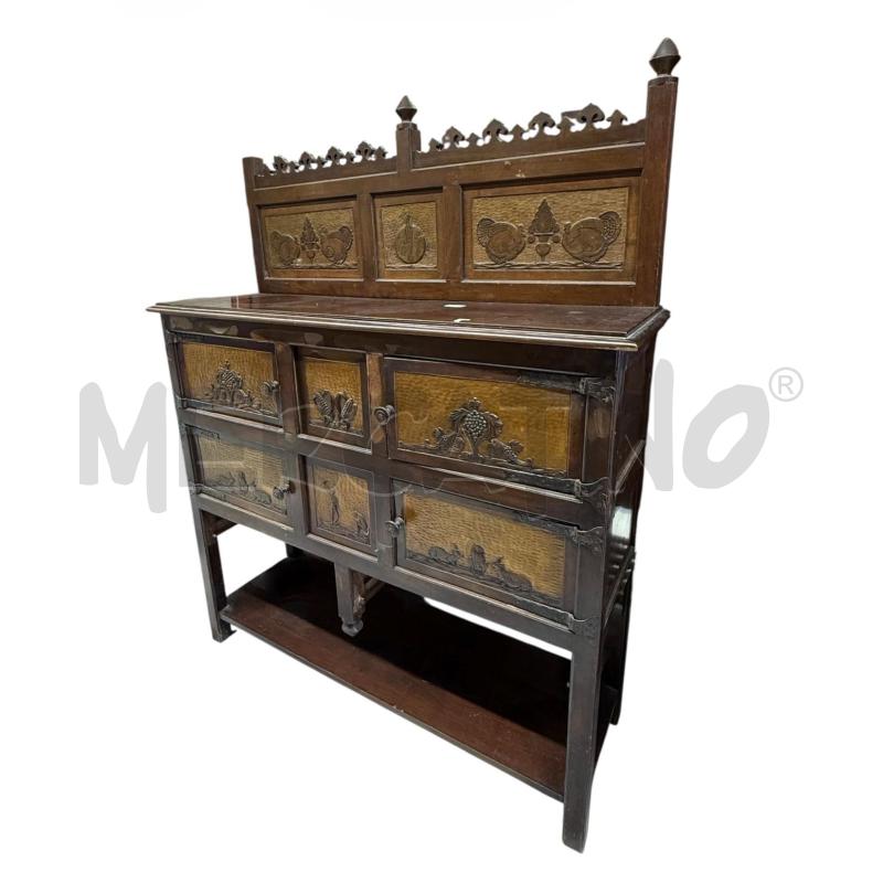MOBILE BUFFET ETNICO INTARSIATO | Mercatino dell'Usato Sandigliano 2