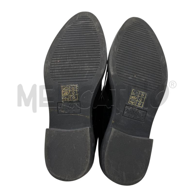 MOCASSINI D.36 ARMANI JEANS NERI VERNICE | Mercatino dell'Usato Sandigliano 5