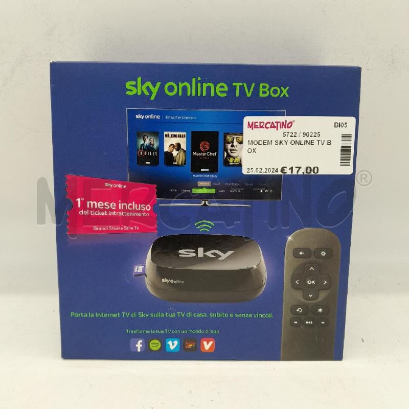 MODEM SKY ONLINE TV BOX | Mercatino dell'Usato Sandigliano 1