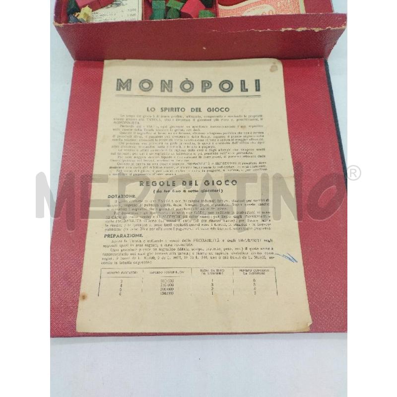 MONOPOLI 900 ANNO 1942 | Mercatino dell'Usato Sandigliano 3